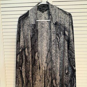 Black and White Toni Morgan - Sequins/Sparkly Jacket 3xl